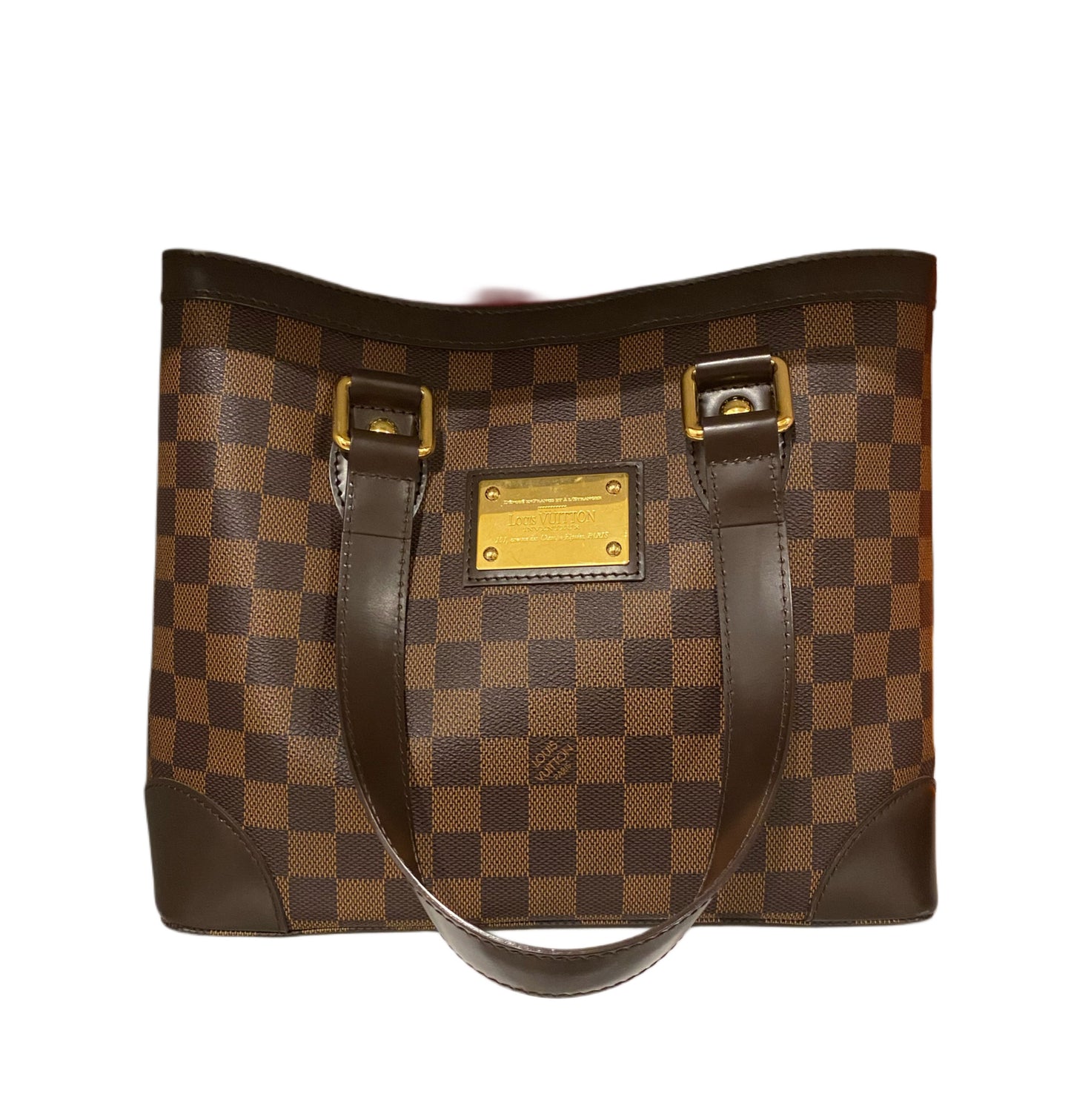 LOUIS VUITTON Damier Ebene Hampstead